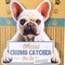 E & S Imports 4.0 Inch White French Bulldog Chip Clip Everyday Chip Clip , Magnetic Fridge Clip